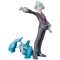 Officiële Pokemon PPP Figure - Steven Stone & Metagross 16cm